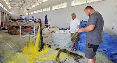 Zonguldaklı balıkçıların yeni sezon öncesi hazırlıklarını tamamladı