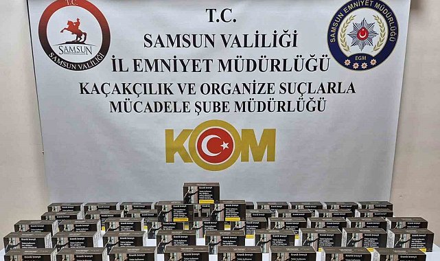 10 bin doldurulmuş makaron ele geçirildi