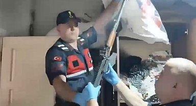 15 adrese silah kaçakçılığı operasyonu