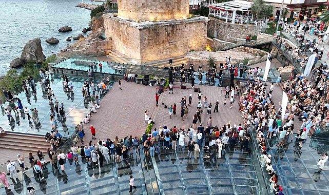 2 bin yıllık atmosferde sanat ve manzara buluştu