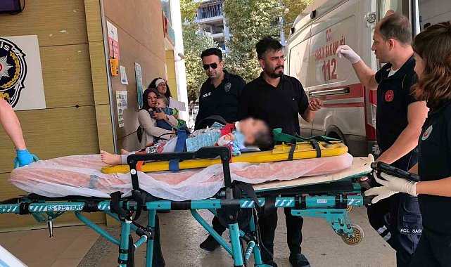 2 yaşındaki çocuk 3. kattan beton zemine düştü
