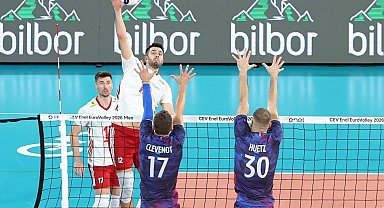2026 CEV Erkekler Avrupa Voleybol Şampiyonası: Fransa: 3 - Türkiye: 0