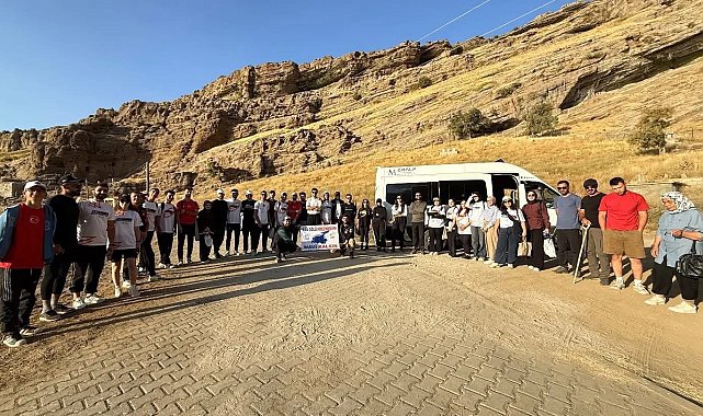 60 doğasever İncekaya Krateri'nde buluştu: Doğa, tarih ve spor bir arada