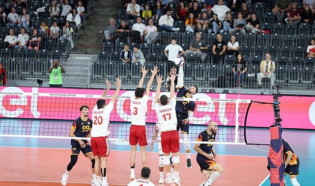 A Milli Erkek Voleybol Takımı, Romanya'ya mağlup oldu