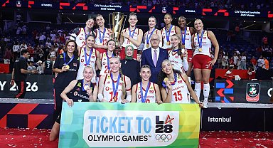 A Milli Kadın Voleybol Takımı, Los Angeles 2028 Olimpiyat Oyunları biletini aldı