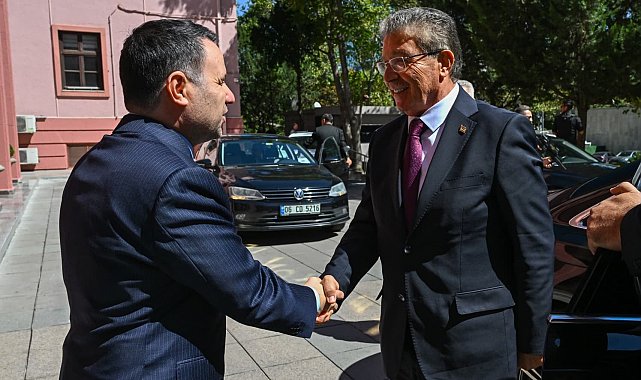 Adalet Bakanı Akın Gürlek, KKTC Başbakanı Ünal Üstel ile bir araya geldi