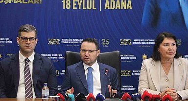 Adalet Bakanı Gürlek Adana'da konuştu: "Terörsüz Türkiye sürecinde güzel bir aşamaya geldik"