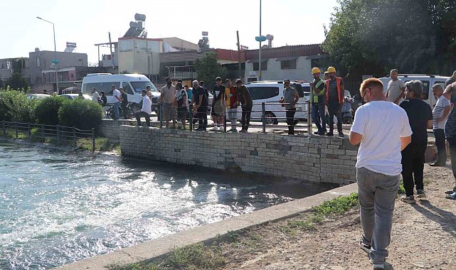 Adana'da sulama kanalında kaybolan kişi aranıyor