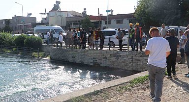 Adana'da sulama kanalında kaybolan kişi aranıyor