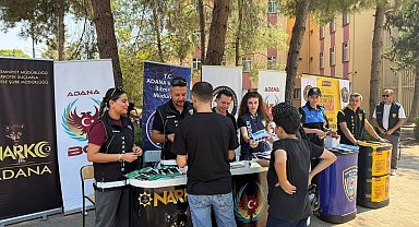 Adana'da üniversite öğrencilerine 'Yeni Evim Güvenli Yurdum' bilgilendirmesi