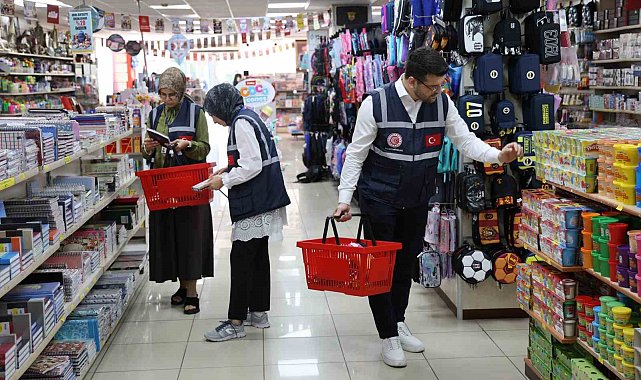 Adana'da yeni eğitim-öğretim sezonu öncesi kırtasiye denetimi