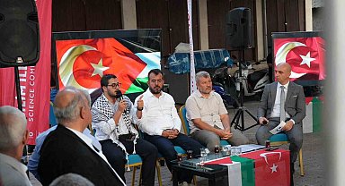 Adıyaman Üniversitesinden "Gazze'ye yankı ol" temalı bilim kafe etkinliği