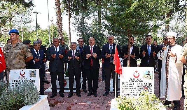 Adıyaman'da 19 Eylül Gaziler Günü'nde şehitler anıldı