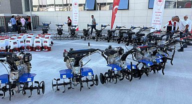 Adıyaman'da çiftçilere tarım alet ve ekipmanı desteği