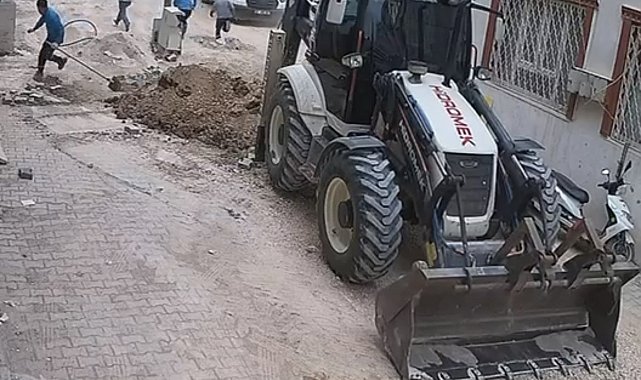 Adıyaman'da doğalgaz borusu patladı