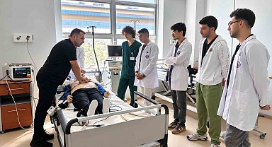 ADÜ'de Simülasyon Temelli Acil Müdahale Eğitimi gerçekleştirildi