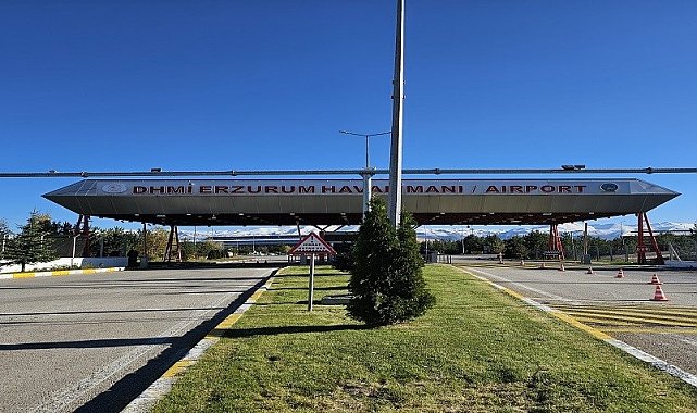 Ağustos ayında Erzurum Havalimanı'nda 106 bin 628 yolcuya hizmet verildi