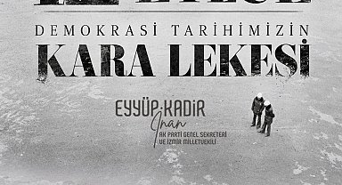 AK Parti Genel Sekreteri İnan: "12 Eylül 1980 darbesinin 46'ncı yılında, ülkemizi baskı karanlığına sürükleyen darbecileri lanetliyorum"