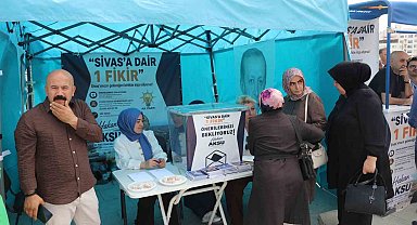 AK Parti Sivas teşkilatından vatandaşlara "Sivas'a Dair Bir Fikir" projesine katılım çağrısı