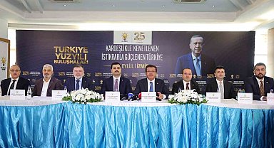 AK Parti'nin 'Türkiye Yüzyılı Buluşmaları' İzmir'de başladı