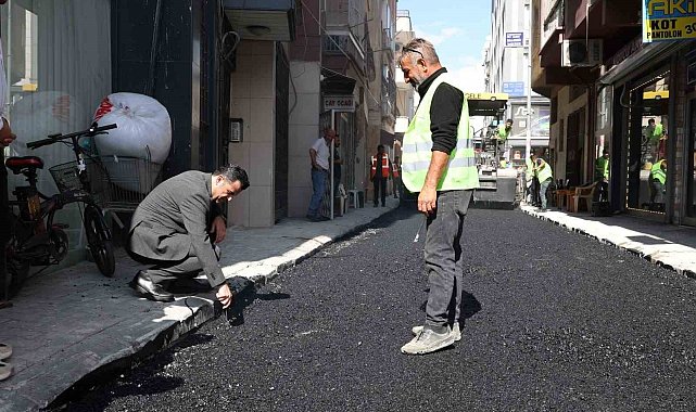 Akdeniz'de yol çalışmaları hız kesmeden sürüyor