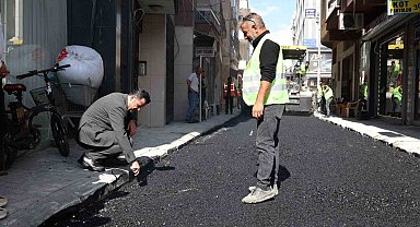 Akdeniz'de yol çalışmaları hız kesmeden sürüyor