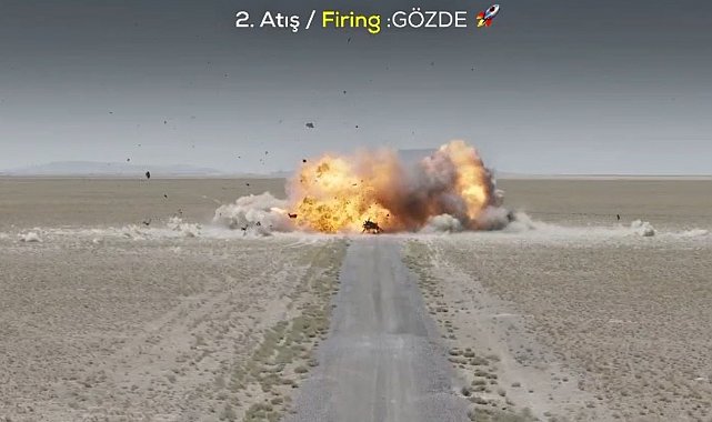AKINCI TİHA, LGK-82 ve GÖZDE ile hedefleri tam isabetle vurdu
