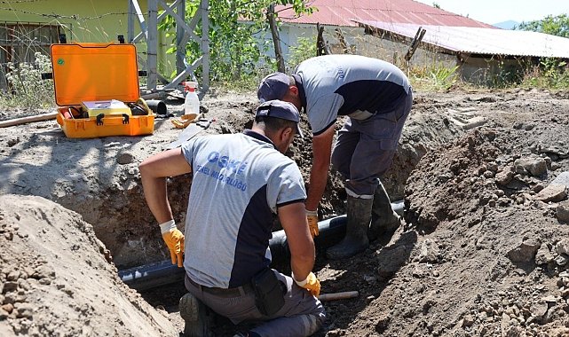 Akkuş'ta 250 hanenin içme suyu sorunu çözüldü