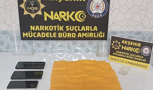 Akşehir'de uyuşturucu operasyonu: 1 tutuklama