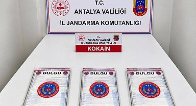 Aksu'da 2 kilo 750 gram kokain ele geçirildi