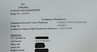 Ali Tarakcı "yanıltıcı bilgiyi alenen yayma" suçundan tutuklandı