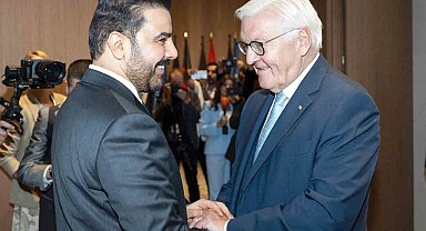 Almanya Cumhurbaşkanı Steinmeier, Irak Başbakanı Zeydi'yi kabul etti