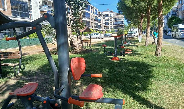 Altınkum ve Kadıköy'de park ve spor alanları için çalışma başladı