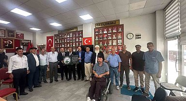 Anadolu Aşiretler Federasyonundan Iğdır Şehit ve Gazi Derneği'ne ziyaret