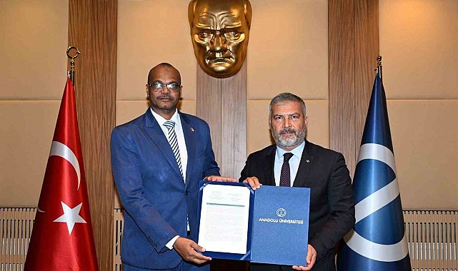 Anadolu Üniversitesi ve Sudan Cumhuriyeti eğitim alanında iş birliğine imza attı