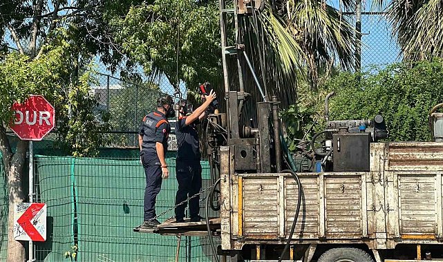 Ankara AFAD KBRN ekibi gaz çıkan alanda ölçüm yaptı