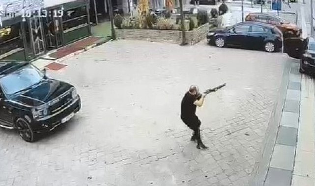 Ankara'da 1 kişinin hayatını kaybettiği silahlı kavganın görüntüleri güvenlik kamerasına yansıdı