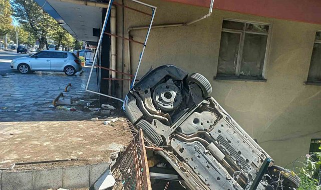 Ankara'da araçların çarpıştığı kazada 1 kişi yaralandı