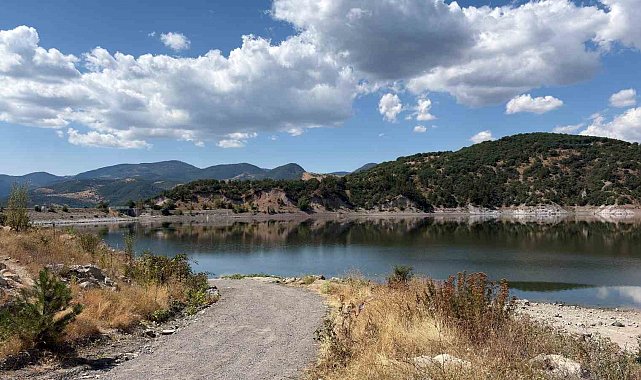 Ankara'da barajların güncel durumu dron ile görüntülendi