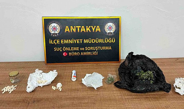 Antakya'da 3 şüpheli uyuşturucuyla yakalandı