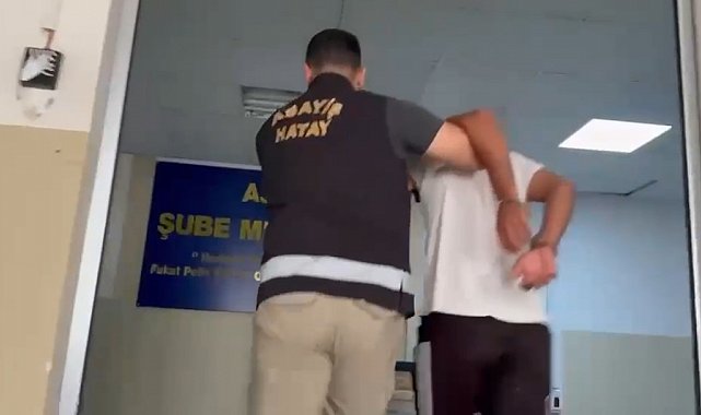 Antakya'da 9 yıl 1 ay 15 gün hapis cezasıyla aranan firari yakalandı