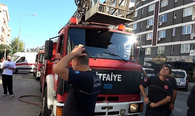 Antalya'da evin mutfağında çıkan yangında evde bulunan 3 kişi dumandan etkilendi