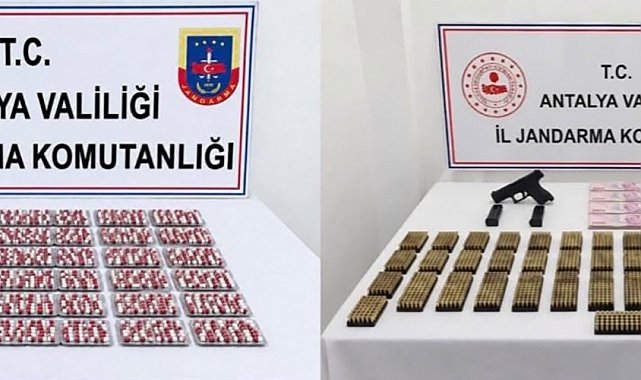 Antalya'da iki ilçede uyuşturucu operasyonu