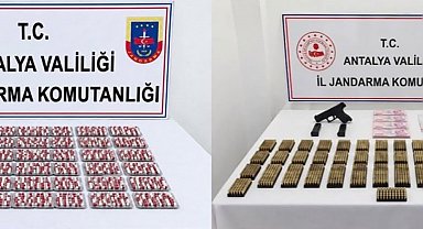 Antalya'da iki ilçede uyuşturucu operasyonu