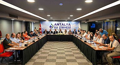 Antalya'da suyun geleceği masaya yatırıldı