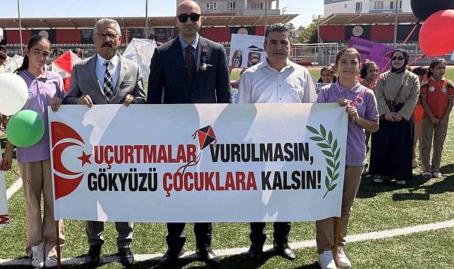 Araban'da uçurtmalar Gazze'deki çocuklar için gökyüzüne yükseldi