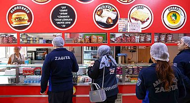 Arnavutköy Belediyesi okul kantinlerinde sağlıklı ve güvenli gıda için sahada