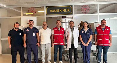 Artuklu Kızılay'dan hastanede tedavi gören çocuklara giyim desteği