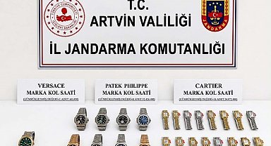 Artvin'de kaçakçılık operasyonları: 25 şüpheli yakalandı