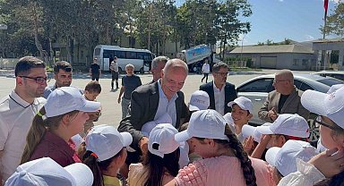 Aşkale çimento tesisleri çocukları ağırladı